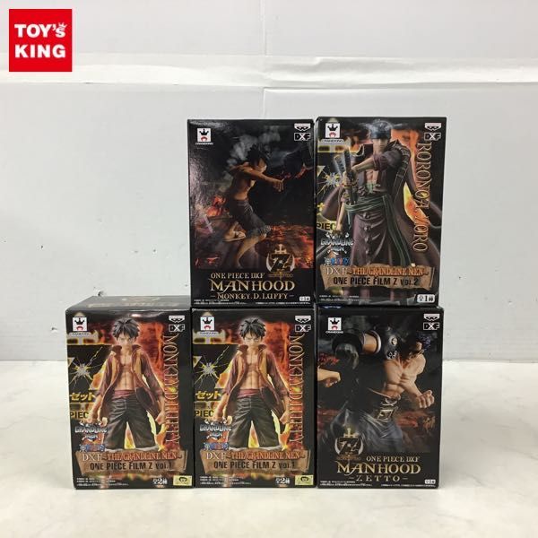 SALE，2026 1円 含 ONE PIECE FILM Z DXF THE GRANDLINE MEN ロロノア ゾロ MANHOOD ゼット 等(その他)｜売買されたオークション情報、yahooの商品情報をアーカイブ公開 - オークファン その他