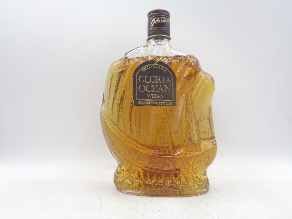 シップボトル GLORIA オーシャン OCEAN グロリア ウイスキー グロリア 