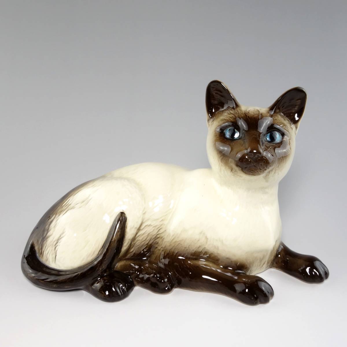 ROYAL DOULTON シャム猫 置物 陶器 ロイヤルドルトン