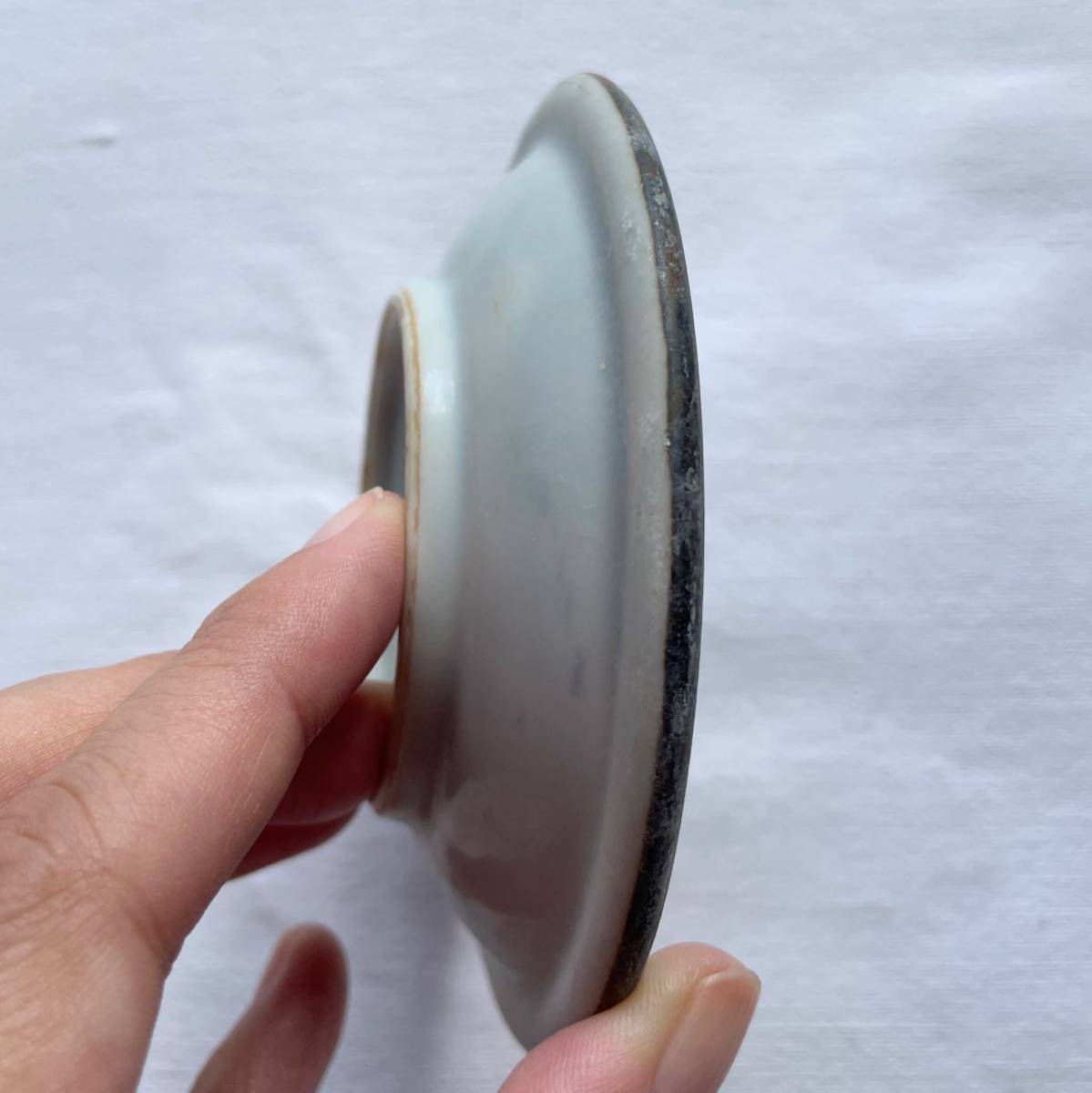 古伊万里美濃太白菊半筒猪口御深井江戸時代A 古伊万里美濃太白菊半筒猪口御深井江戸時代B 古伊万里 岩