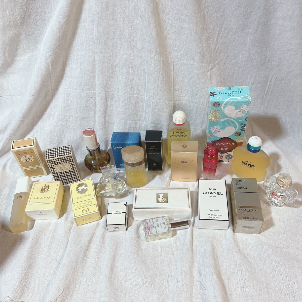 B 香水 セット まとめ フレグランス CHANEL ニナリッチ dior サムライ 
