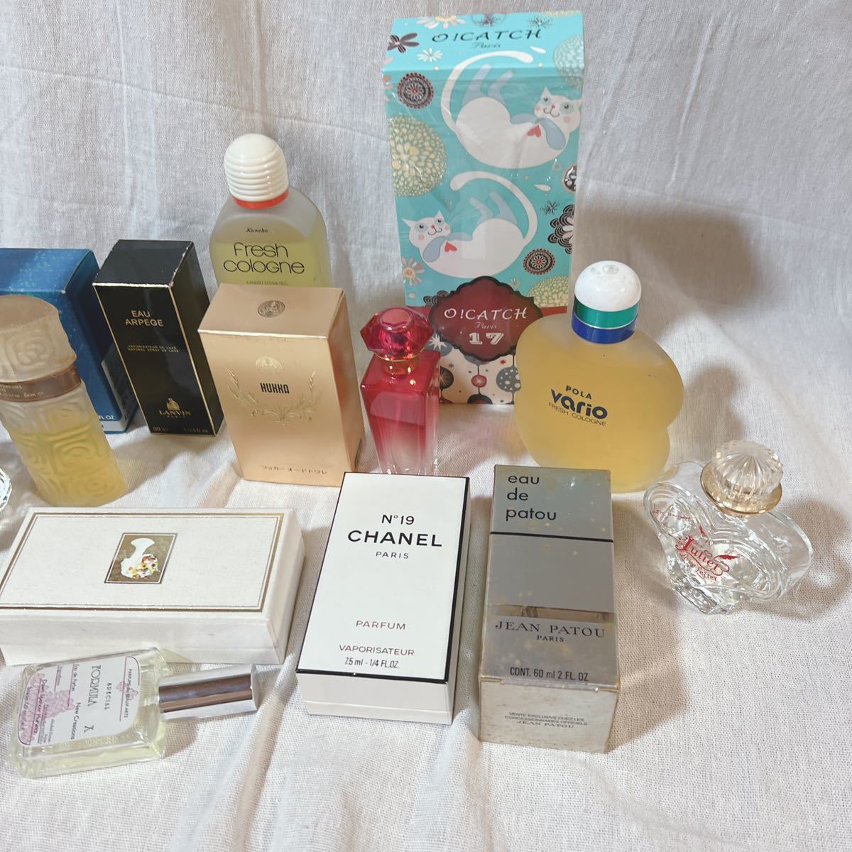 B 香水 セット まとめ フレグランス CHANEL ニナリッチ dior サムライ 