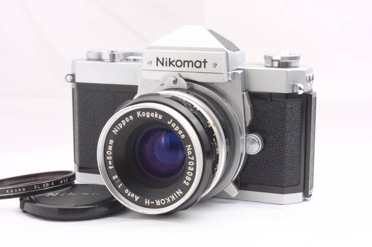 ☆美品☆動作品☆Nikon Nikomat FTN シルバーボディ+NIKKOR-H Auto