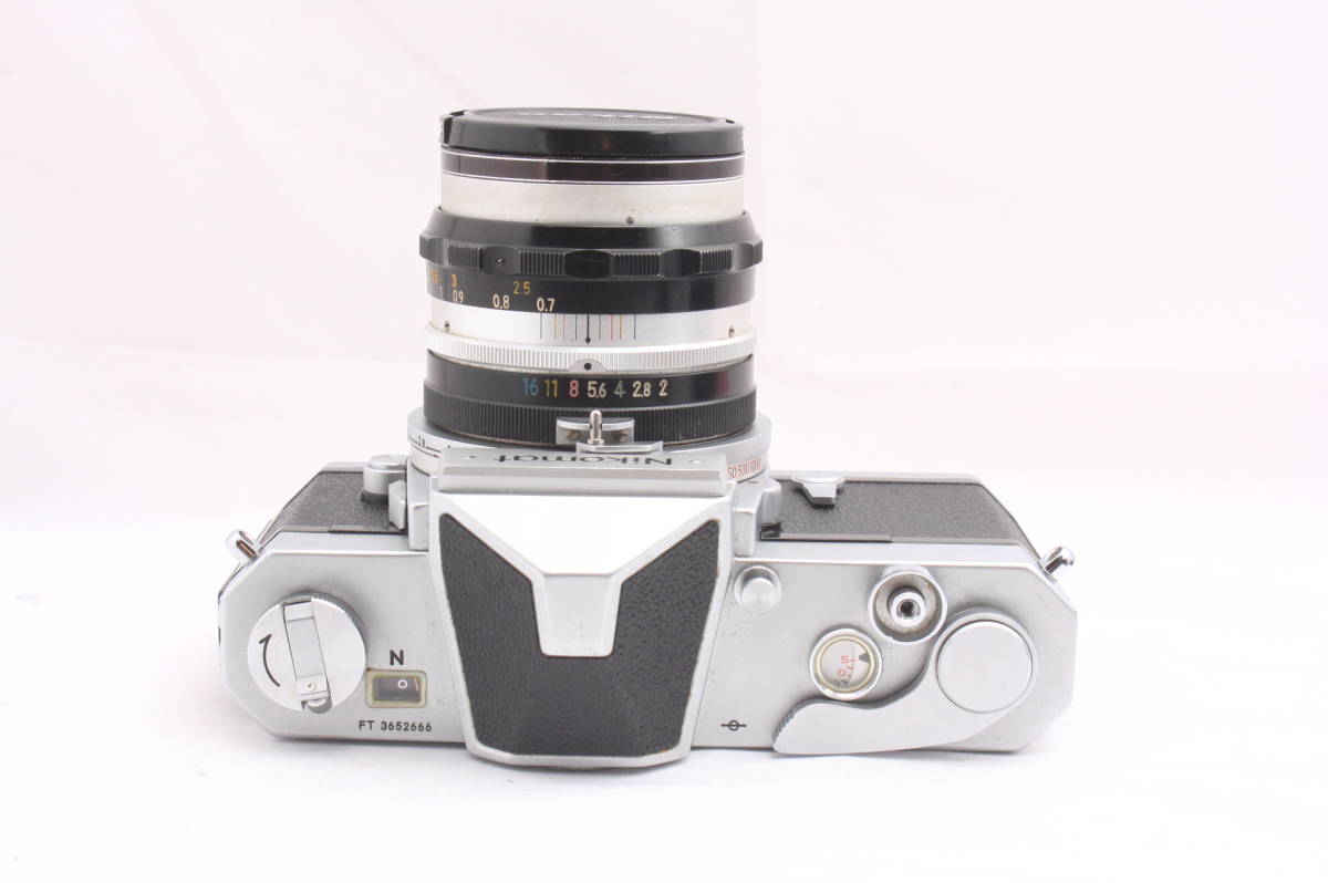 ☆美品☆動作品☆Nikon Nikomat FTN シルバーボディ+NIKKOR-H Auto