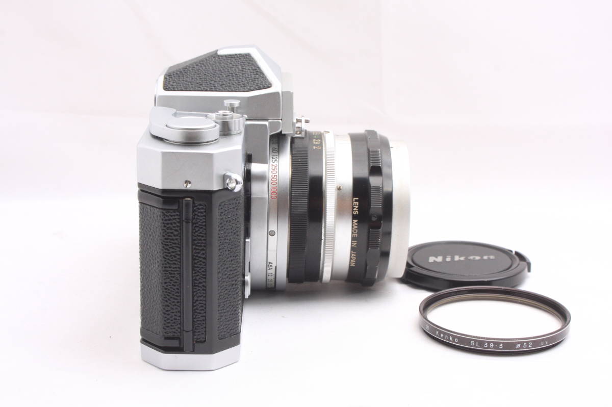 ☆美品☆動作品☆Nikon Nikomat FTN シルバーボディ+NIKKOR-H Auto