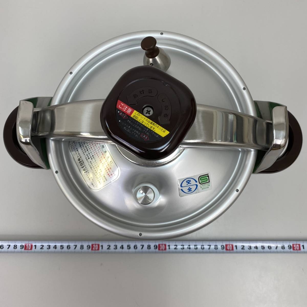 22G0906 RIKEN リケン 理研軽金属 圧力鍋 RK-60 6.0 一升炊 お料理 