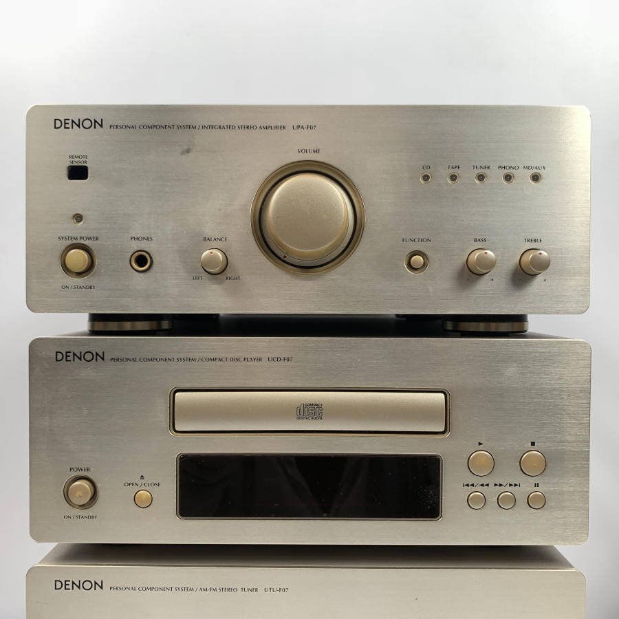 DENON UPA-F07 / UDR-F07 / UTU-F07 / UCD-F07 / USC-F07 ミニコンポ