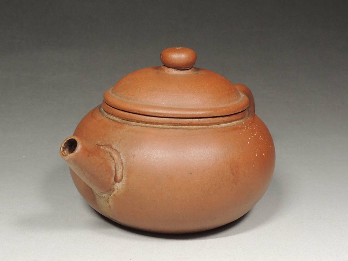 □中国古玩□朱泥・鉄砲口・急須・紫砂壺・茶壷・唐物・f329
