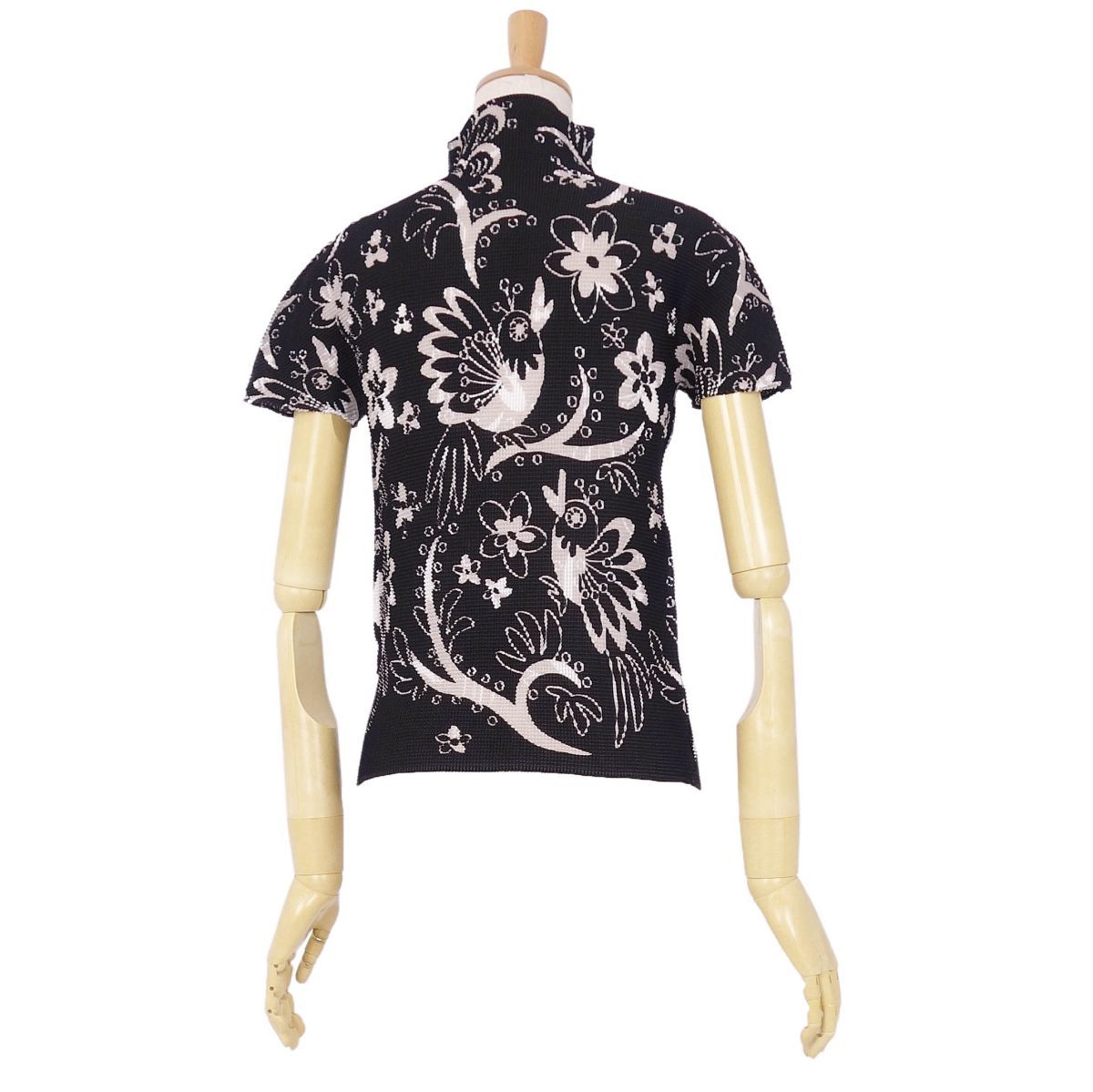美品 ミー イッセイミヤケ me ISSEY MIYAKE シャツ ブラウス 