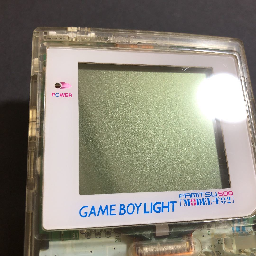 ゲームボーイライト スケルトン ファミ通モデル 【公式通販】