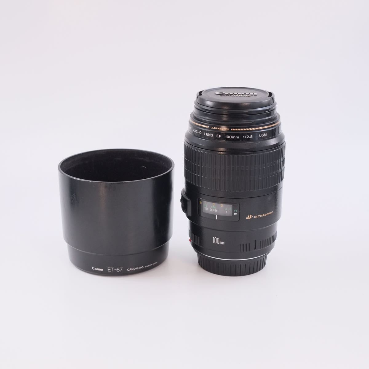 Canon EF 100mm USM Macro IS Lens f⁄2.8L EF100mm 1:2.8 f⁄