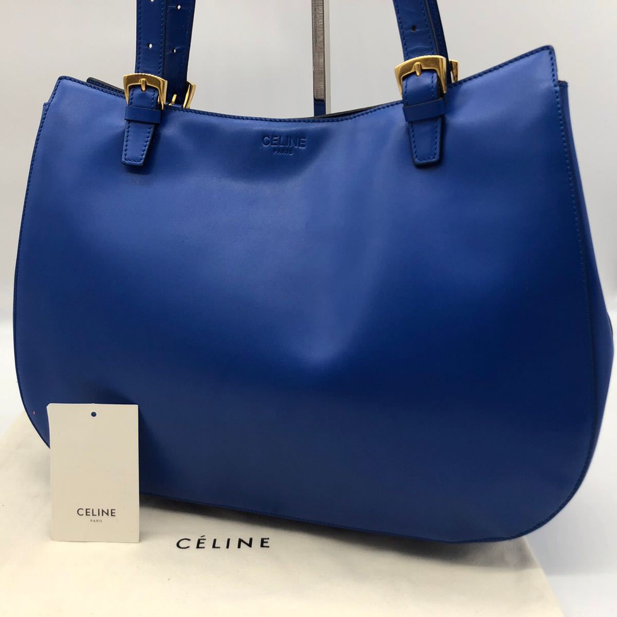 ○激レア ○希少色 CELINE セリーヌ ハンドバッグ トートバッグ ロゴ型