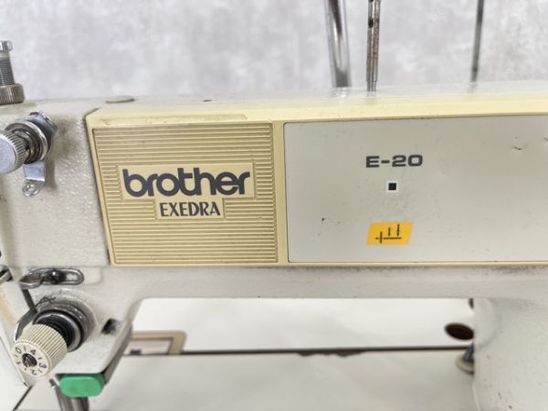 BROTHER ブラザー 工業用ミシン EXEDRA E-20 台 モーター MarkII 100V 