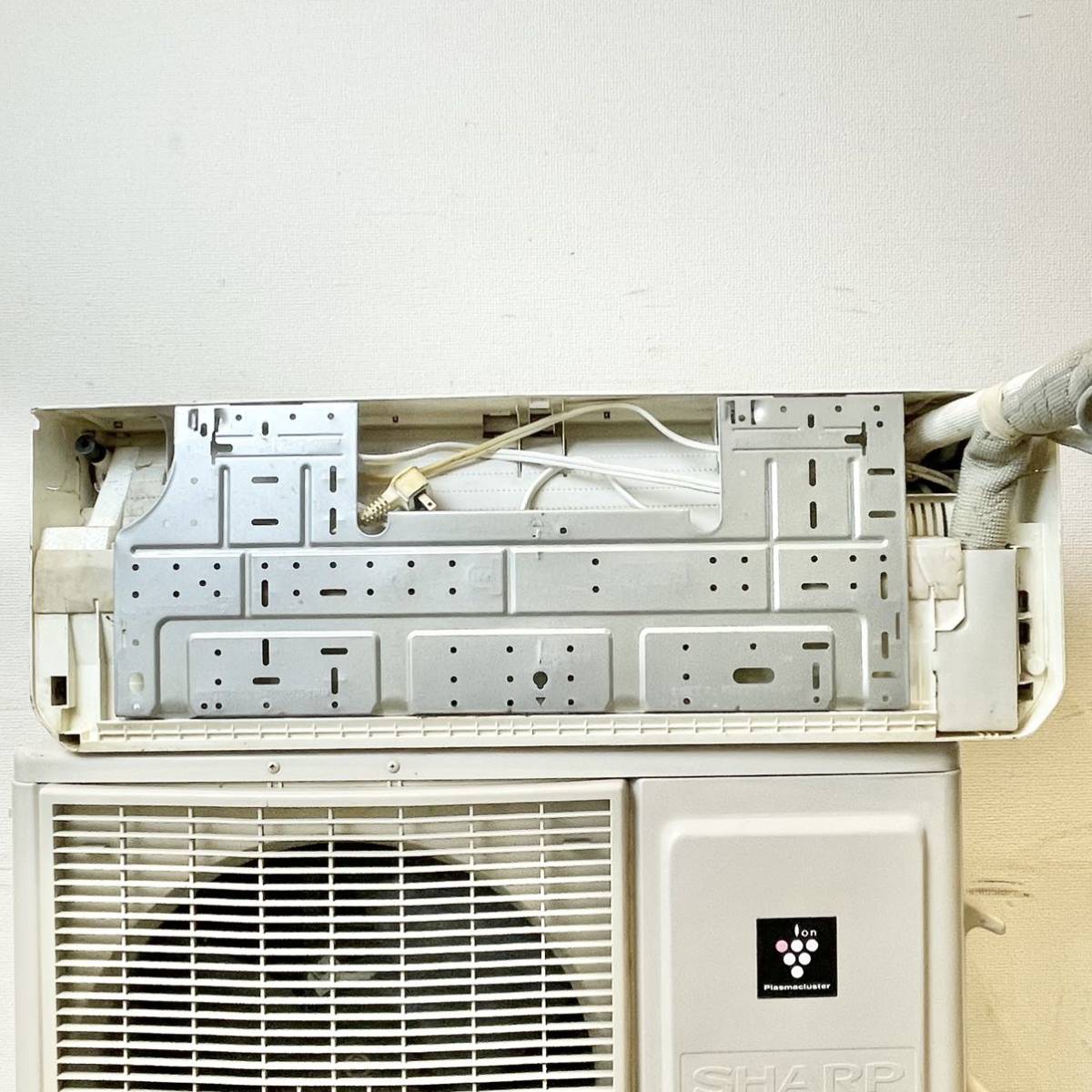 221＊中古品 シャープ SHARP セパレート形 ルームエアコン 主に14畳用 AY-E40TD 2016年製 リモコン付き 動作確認済み＊ シャープ SHARP エアコン AU-P28FY 愛品館八千代店SHARP 約6畳用