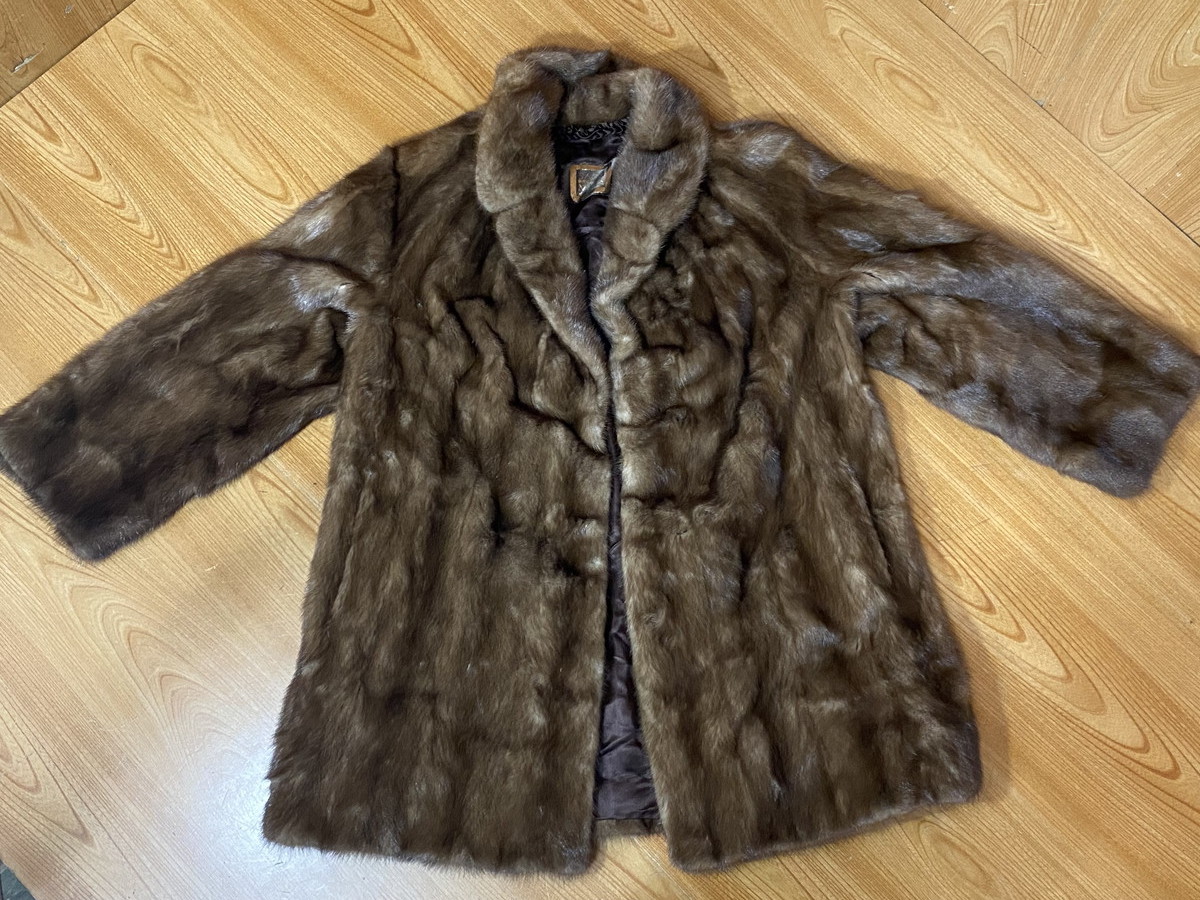☆a-75 SAGA MINK ROYAL/サガミンク/デミバフミンク/最高級本毛皮 