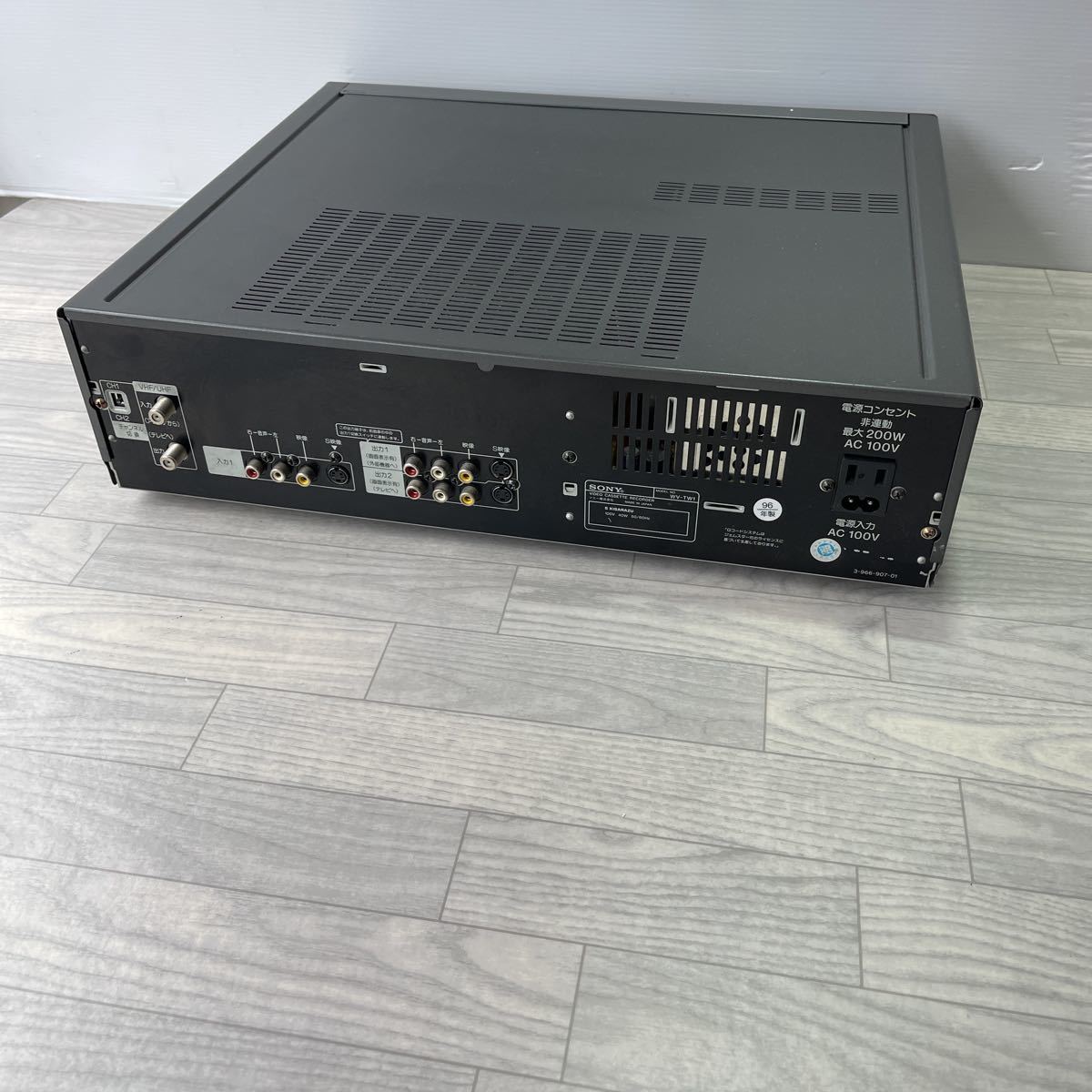 SONY ソニー Hi8 VHS Wデッキ WV-TW1 【ジャンク】 SONY WV-TW1 ソニー