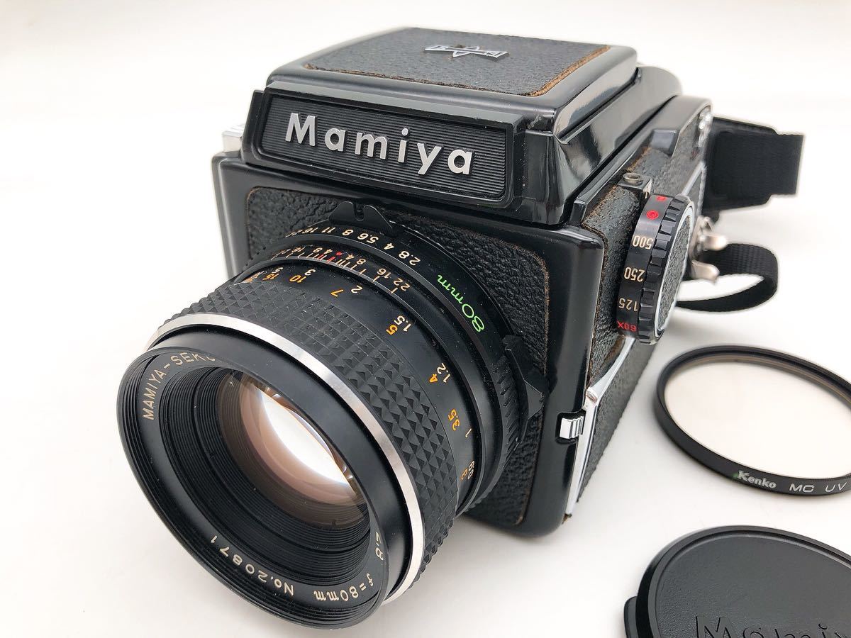 中古 Mamiya M645 マミヤ MAMIYA-SEKOR C 80mm f/2.8 フィルムカメラ