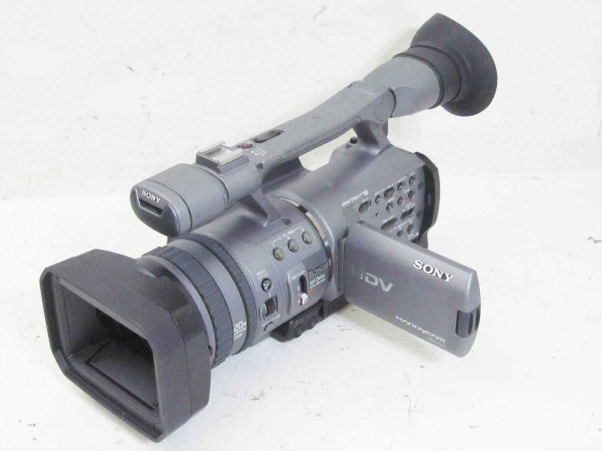 J795〕 ジャンク SONY ソニー 業務用 8mm ビデオカメラ(HDR-FX7:2台
