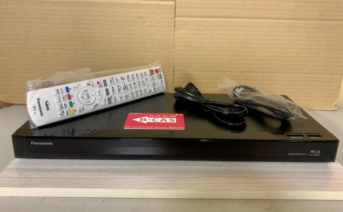 Panasonic ブルーレイレコーダーDMR-BRW1010 本体2016年製