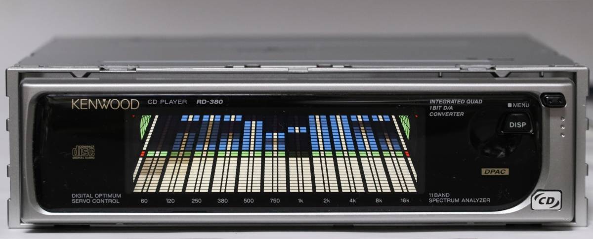 KENWOOD RD-380 スペアナCDプレーヤー 中古 KENWOOD RD-380 ケンウッド