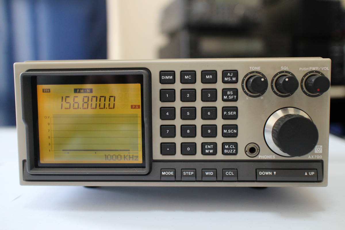 STANDARD スタンダード AX700 通信型受信機 50～905MHz 昭和レトロ無線