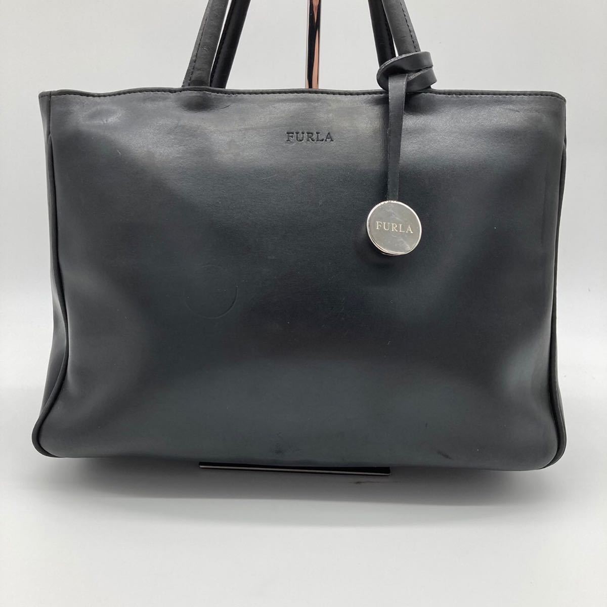 1円【美品】FURLA フルラ 2way ビジネスバッグ ブリーフケース ハンド 