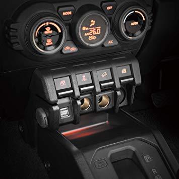 新品NXブラック カーメイトT4-EW車用 電源ユニット 増設 ジムニー (JB64) ジムニーシエラ (JB74) 専用 NZ_6