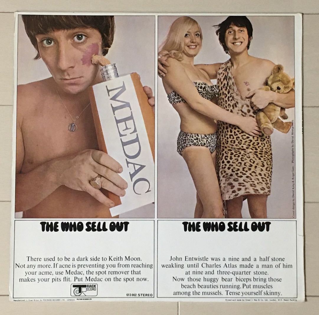 独LP The Who Sell Out ドイツ再発盤 ステレオ セルアウト .com