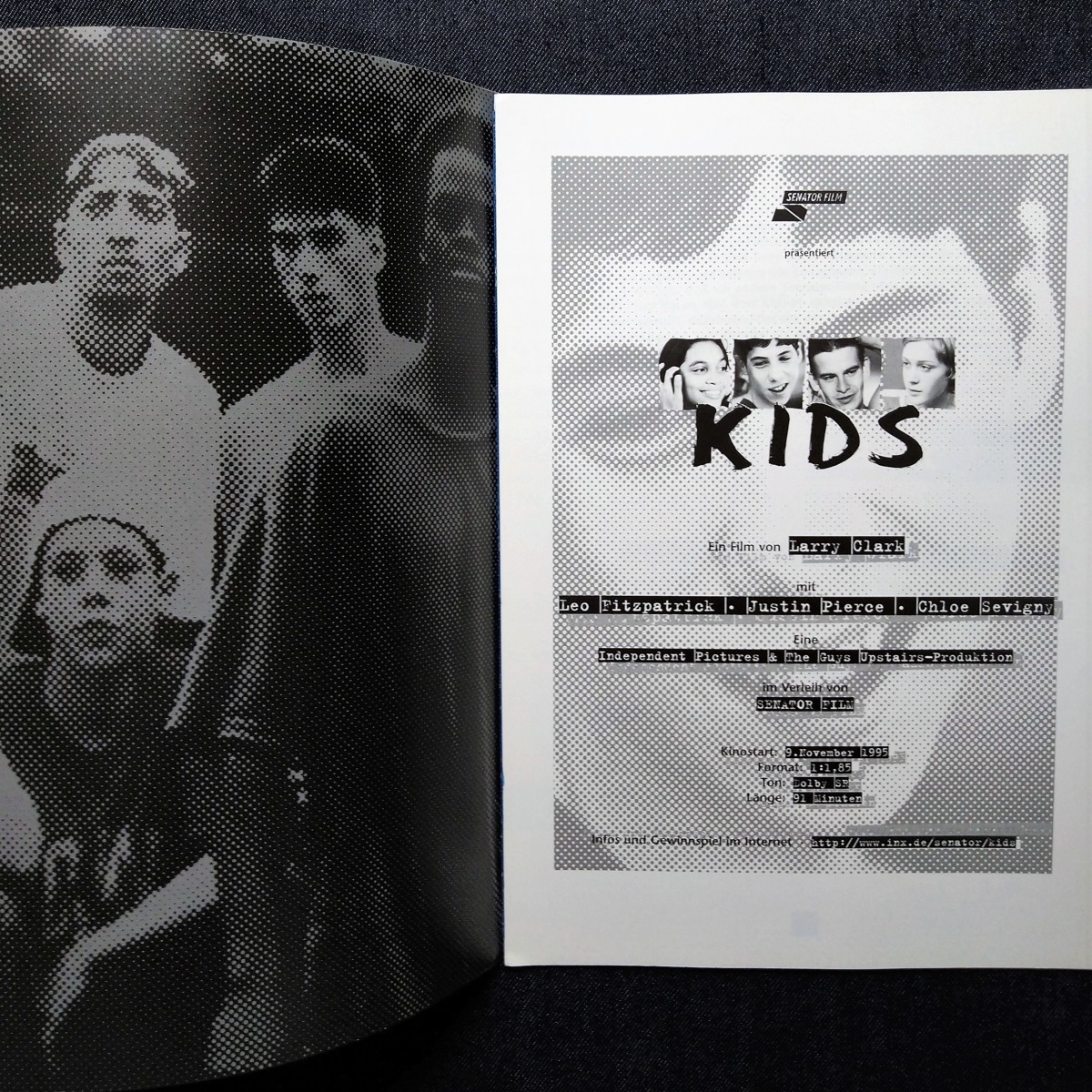 KIDS A Film by Larry Clark 公式ビジュアルブック KIDS 映画