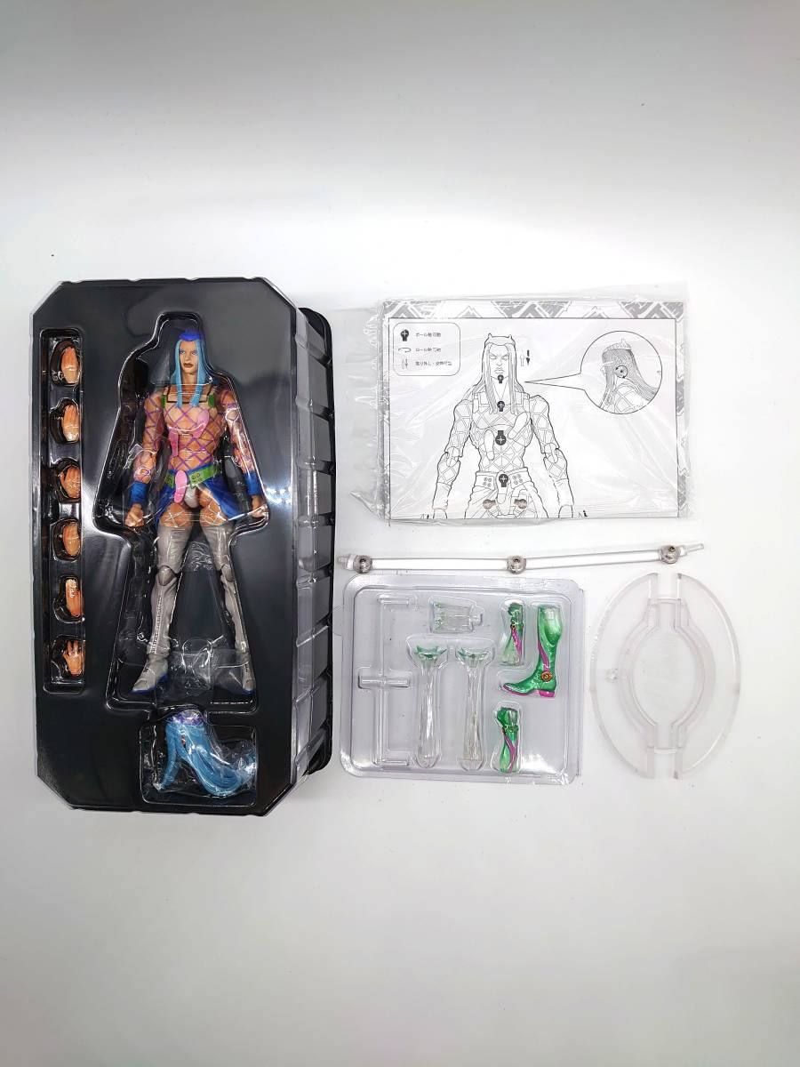 ★動画あり★初版★アイプリ良好★ 超像可動 ナルシソ・アナスイ ジョジョの奇妙な冒険 第6部 ストーンオーシャン JOJO_5