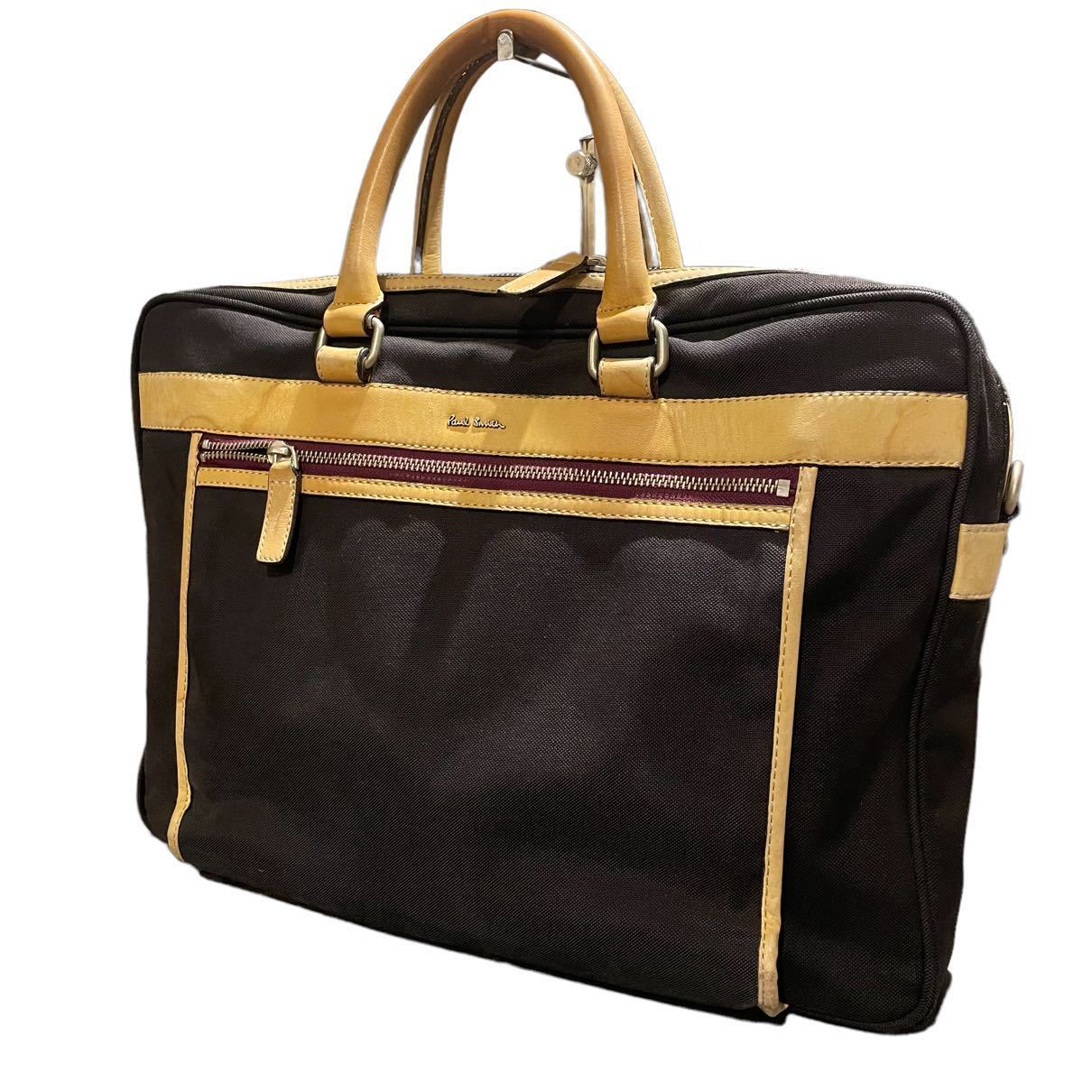 Paul Smith ブリーフケース ポールスミス ビジネスバッグ 本革 レザー 