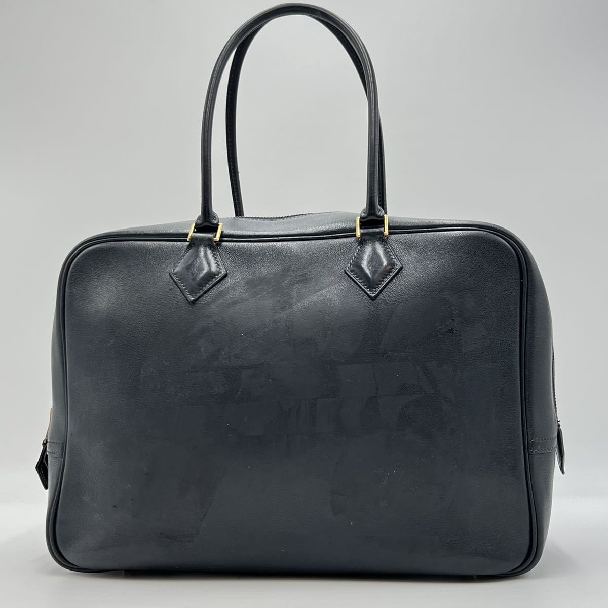 ☆1円スタート☆美品 HERMES エルメス プリュム28 ゴールド金具 