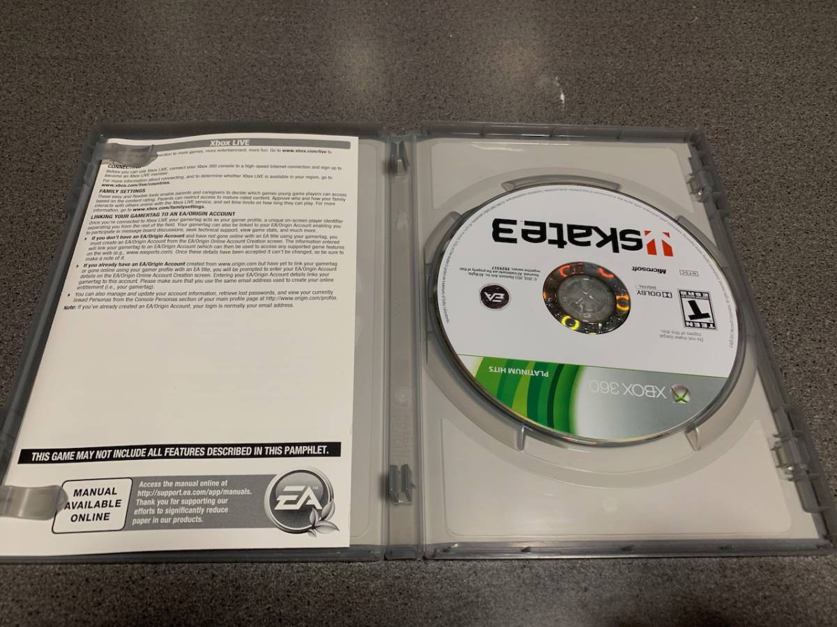 Xbox360 SKATE3 スケート3 海外版_2