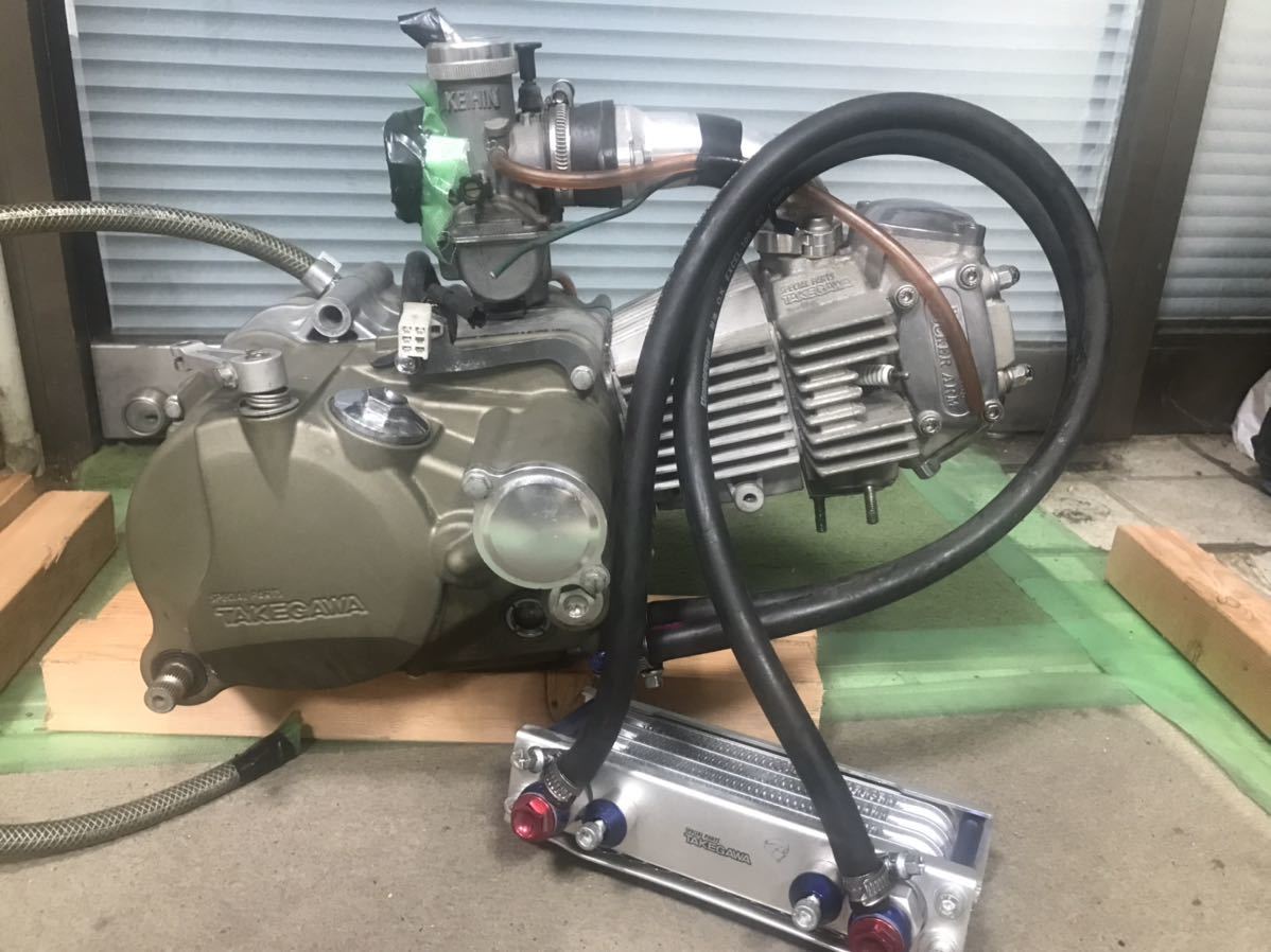 武川コンプリートエンジン スーパーヘッド4V+R 148cc その他セット