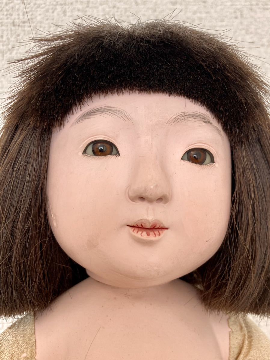 市松人形 東光 43㎝ アンティーク 大正時代 昭和初期 玩具 雛人形  