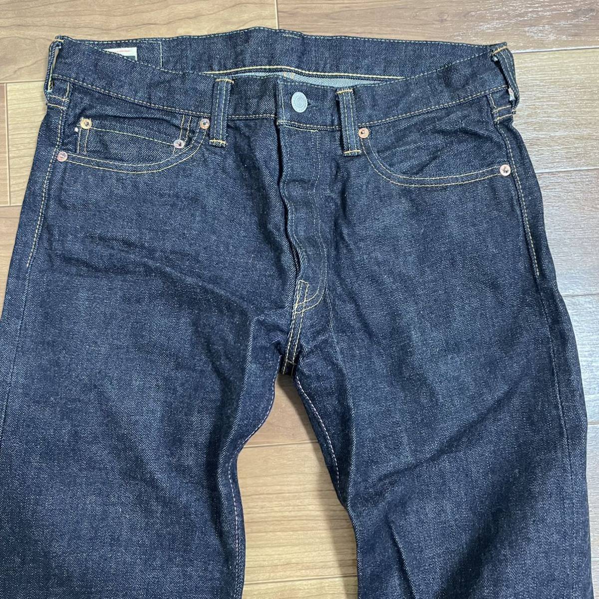 1スタ MOMOTARO JEANS 桃太郎ジーンズ 出陣 LOT 0705SP SIZE33 タイト 
