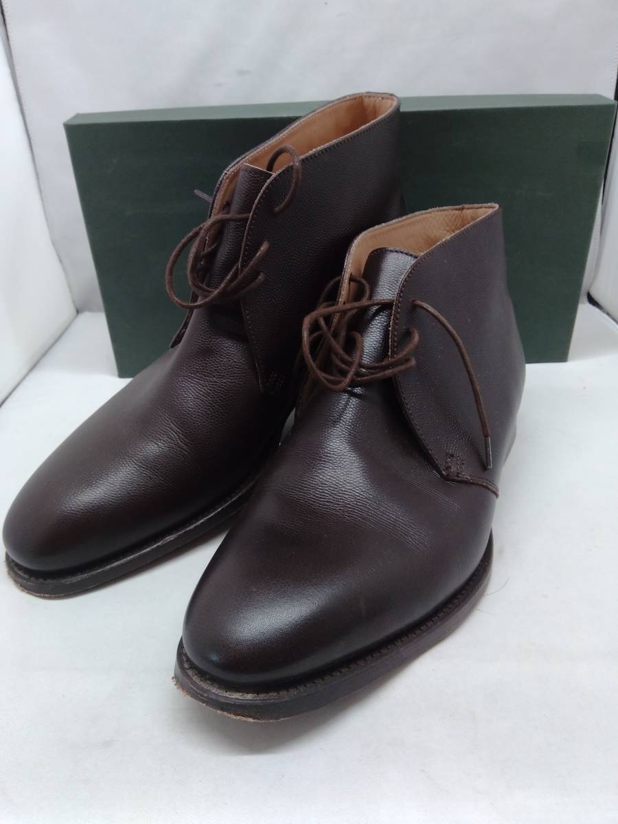 [箱付] BOWEN by Alfled Sargent ボーウェン アルフレッドサージェント チャッカブーツ 49019 8ハーフ 26.5cm イングランド製