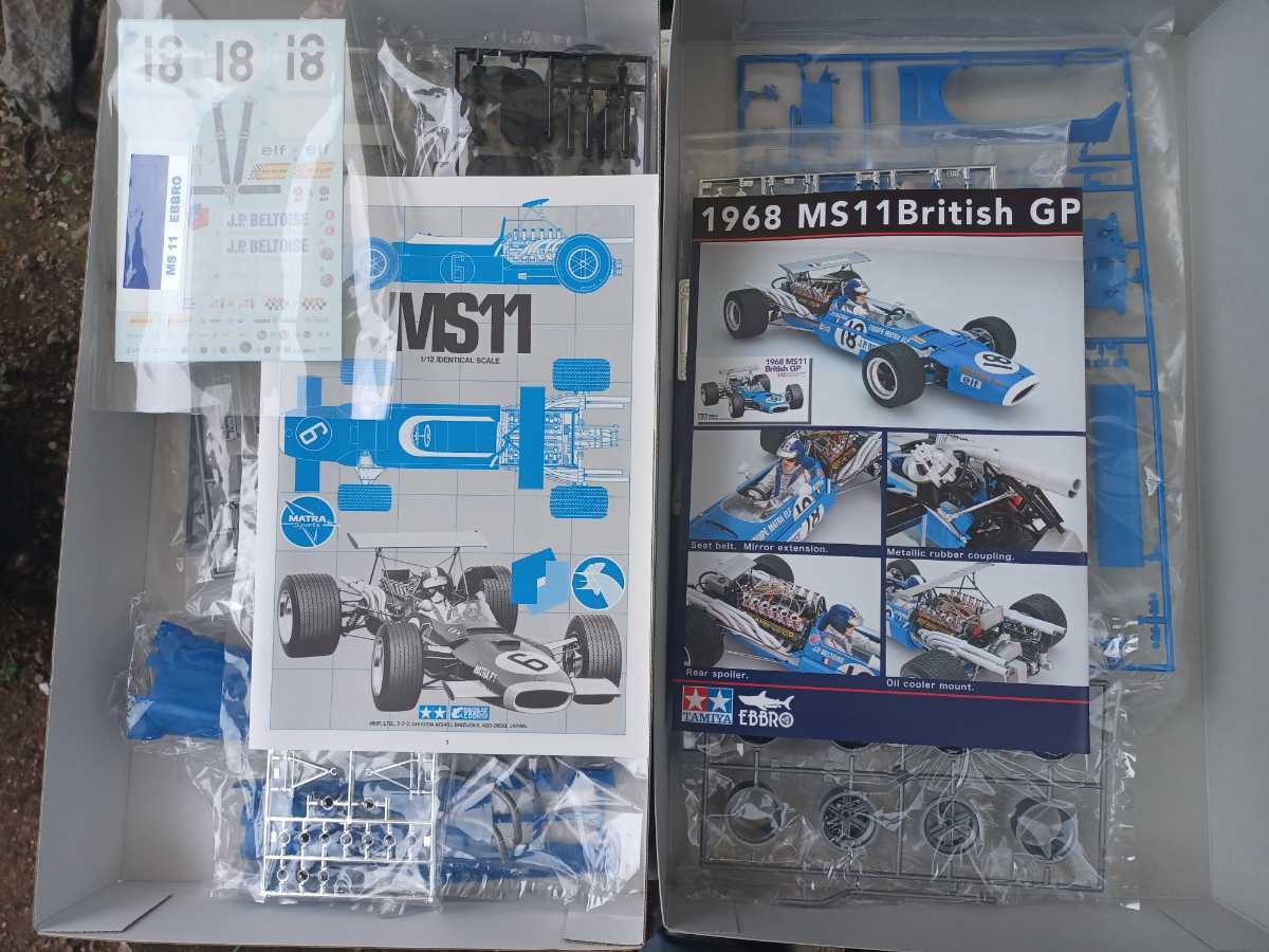 1&frasl;12 0 MS11 エブロ GP マトラ プラモデル British | 1 Matra エブロ&frasl;タミヤ マトラMS11 1968年イギリスGP w&frasl;新規パーツ F-1