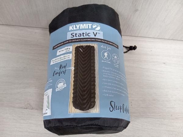 KLYMIT Static V 183cm アウトドアインフレータブルマット Static