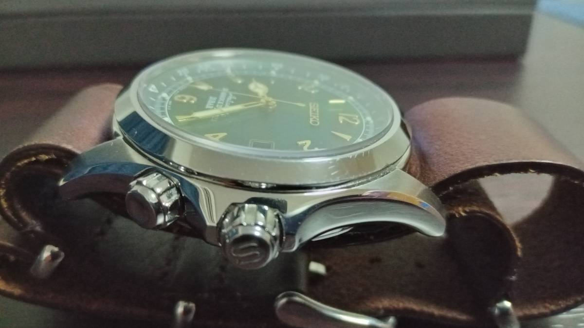 要オーバーホール※ セイコー メカニカル アルピニスト SARB017 6R15  