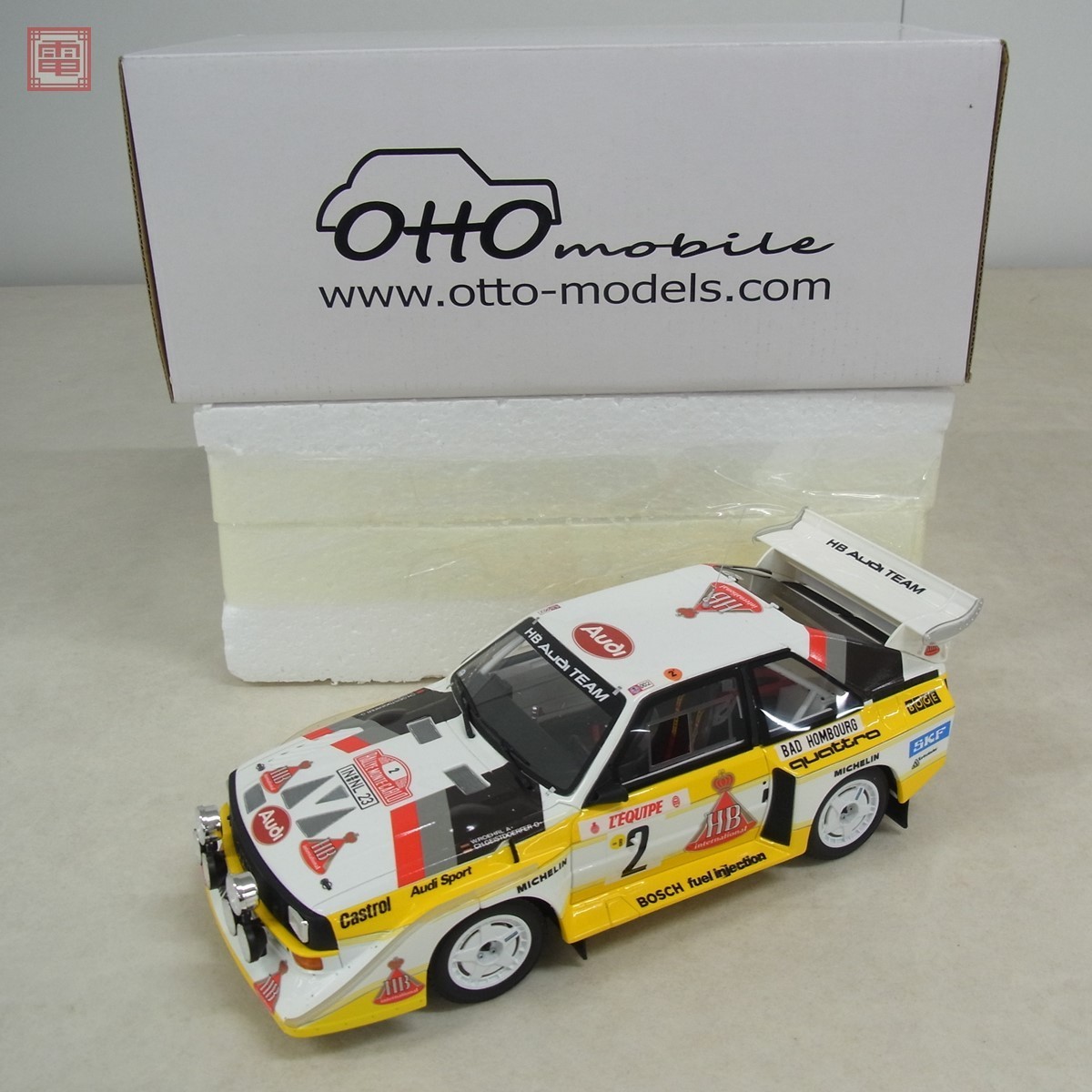 オットー 1/18 アウディ スポーツ クワトロ S1 ラリー オットー 1/18 アウディ スポーツ クワトロ S1 ラリー