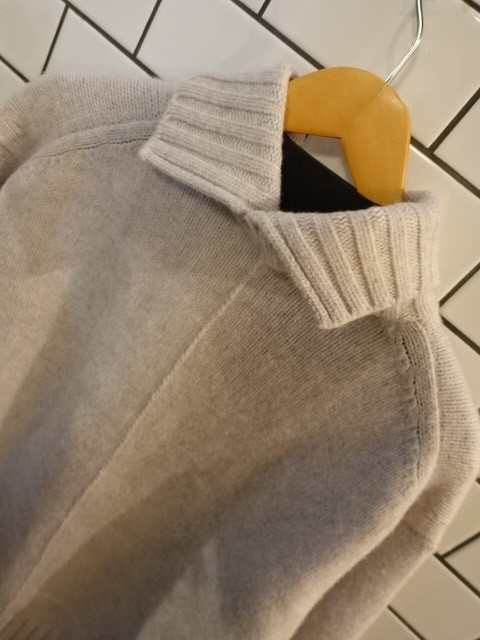 タートルネック TOMORROWLAND タートルネックプルオーバー ニット 美品TOMORROWLAND 19AW （ニット 黒 ウール セール Tricot メランジニット エクストラファインウール ウールカシミヤ tricot セーター