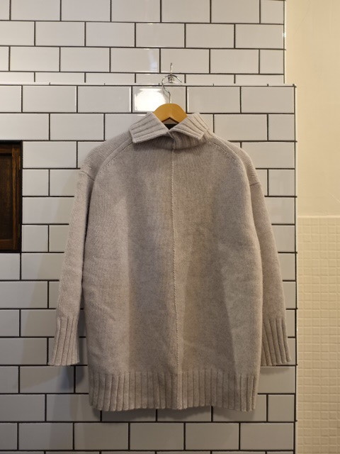 タートルネック TOMORROWLAND タートルネックプルオーバー ニット 美品TOMORROWLAND 19AW （ニット 黒 ウール セール Tricot メランジニット エクストラファインウール ウールカシミヤ tricot セーター
