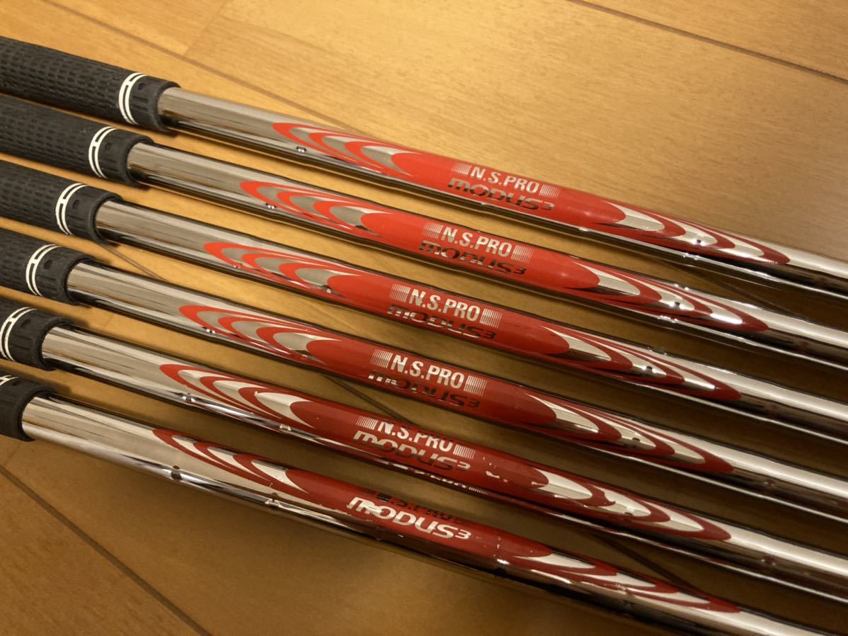 送料無料 中古シャフト 5〜P日本シャフト モーダス3 TOUR 120 S 6本