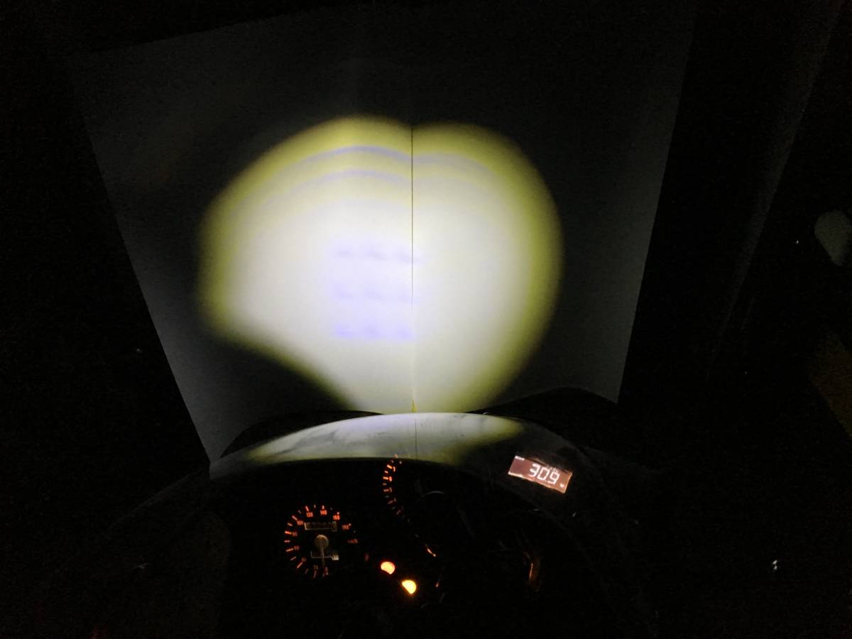 M-DESIGN CBR250RR(MC22)用 90～ 黒ゲル LEDフォグランプ付フロント 