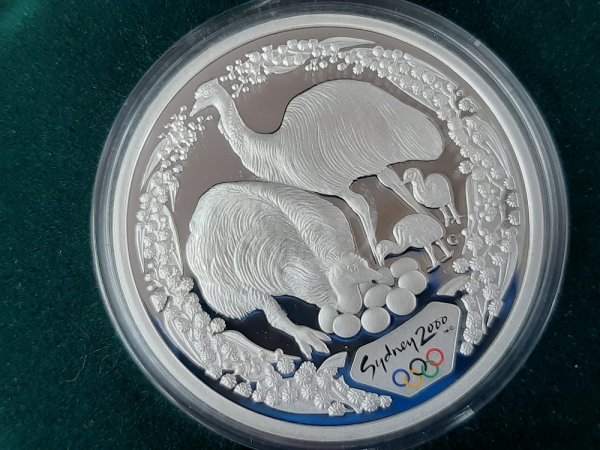 IST15 2000年 シドニーオリンピック公式記念コイン 5ドル 銀貨 4枚 
