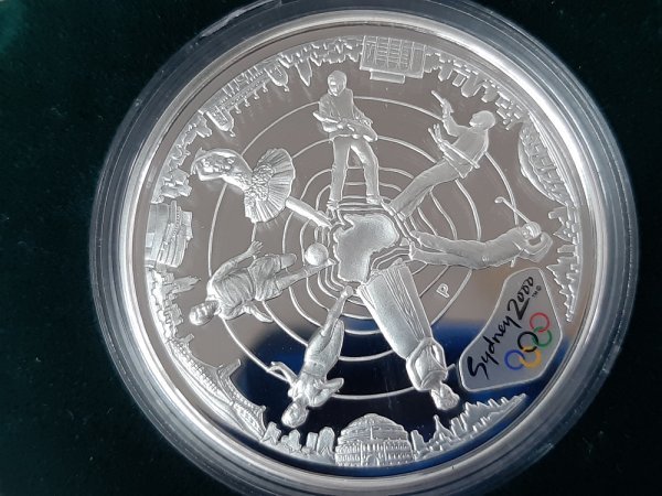 IST15 2000年 シドニーオリンピック公式記念コイン 5ドル 銀貨 4枚 