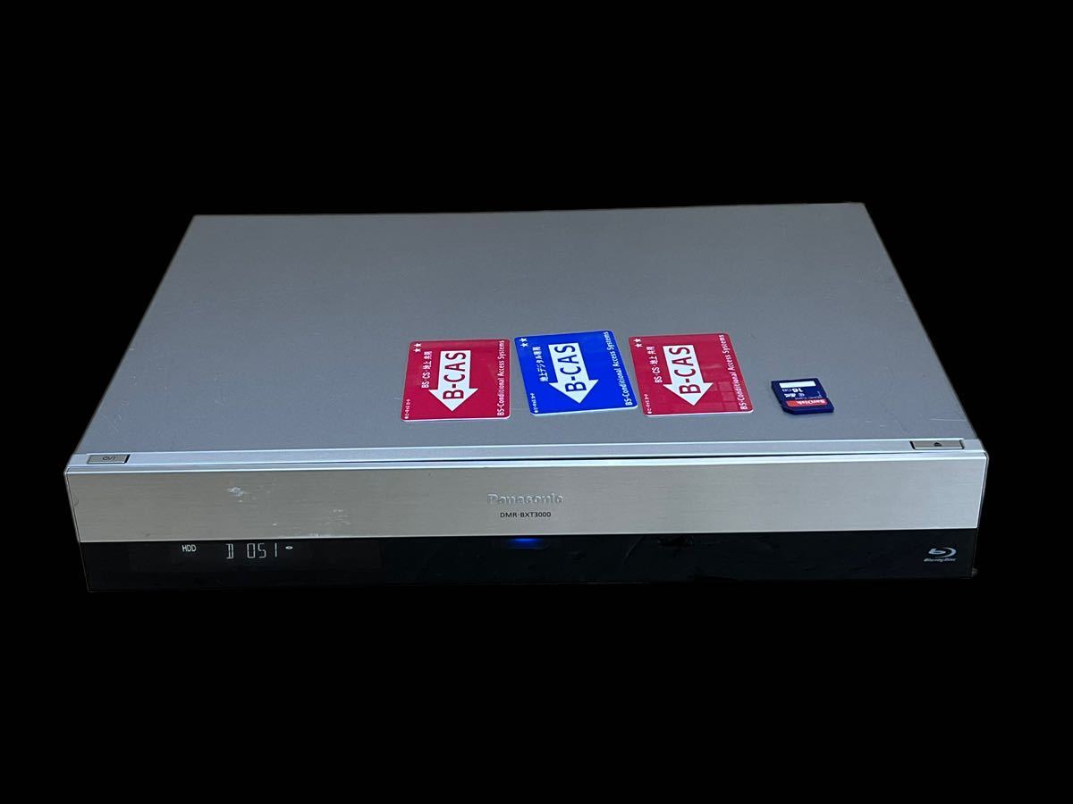 テレビ・映像機器 Panasonic DMR-BXT3000 ブルーレイレコーダー 動作確認済