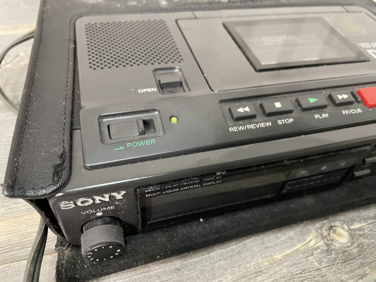 5024 TCD-D10/ソニー/SONY DIGITAL DAT/デジタルオーディオテープコーダー/デンオン/オーディオ機器/ケースあり TCD-D10 - SONY for Audio 広島の