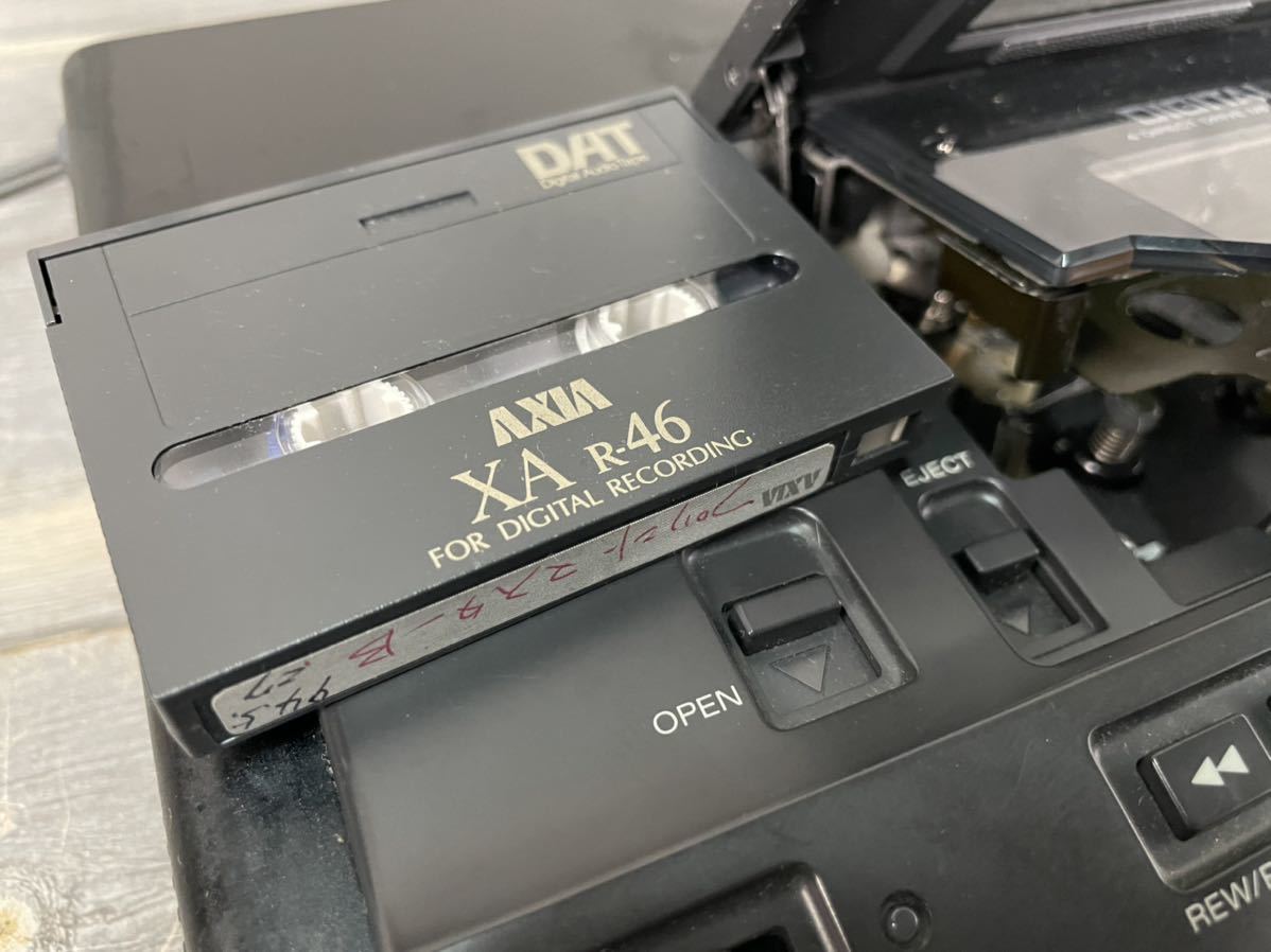 5024 TCD-D10/ソニー/SONY DIGITAL DAT/デジタルオーディオテープコーダー/デンオン/オーディオ機器/ケースあり TCD-D10 - SONY for Audio 広島の